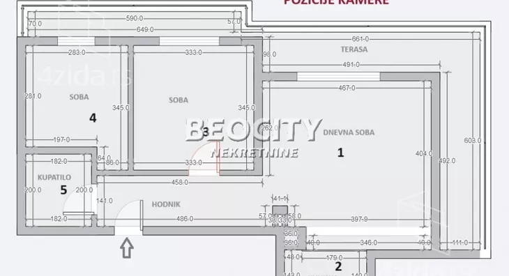Trosoban stan | 4zida