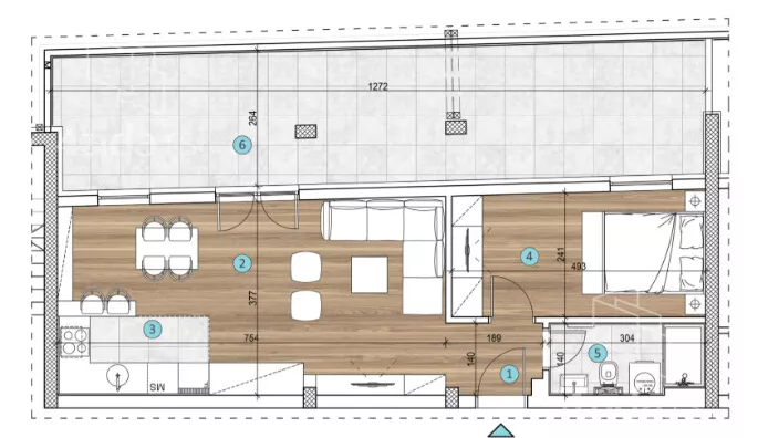 Dvosoban stan | 4zida