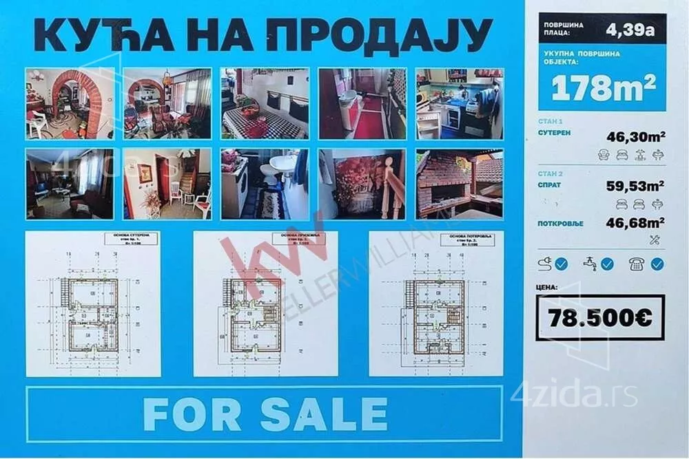 1-etažna kuća | 4zida