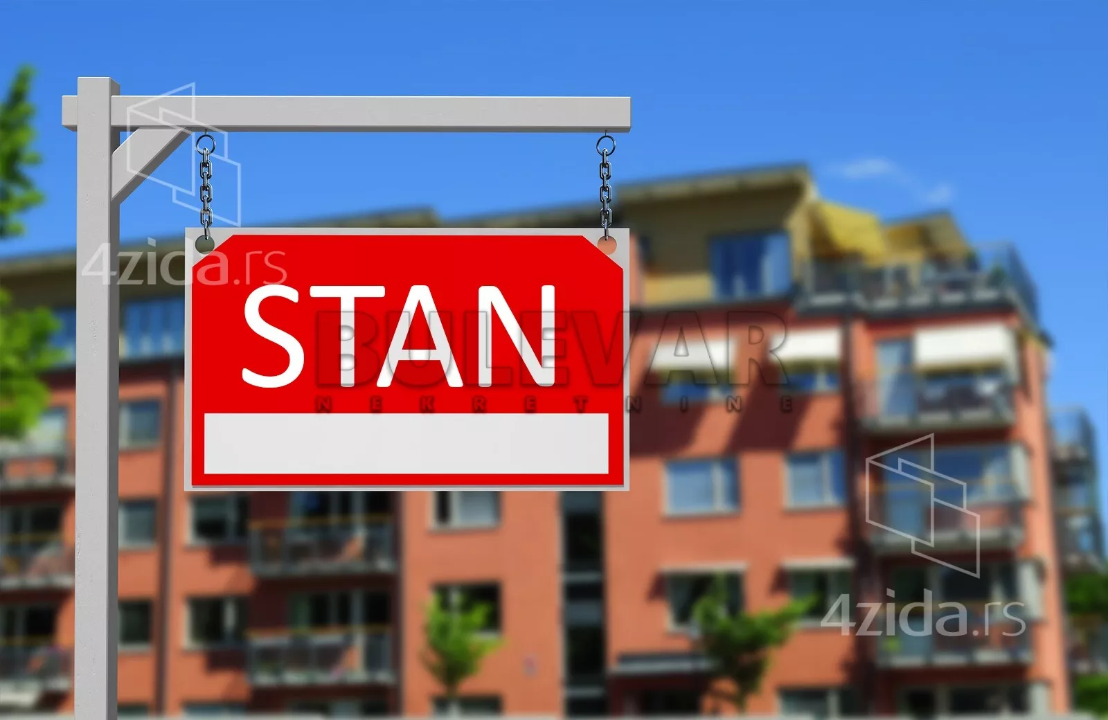 Jednosoban stan | 4zida