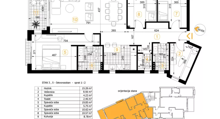 Četvorosoban | 4zida