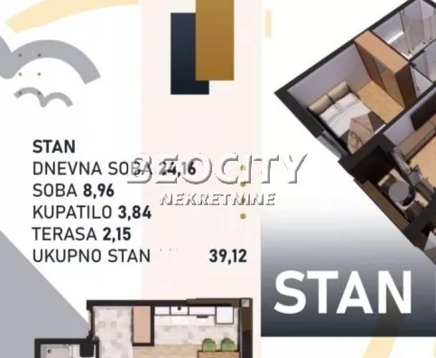 Jednoiposoban stan | 4zida
