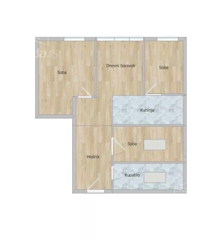 Troiposoban stan | 4zida