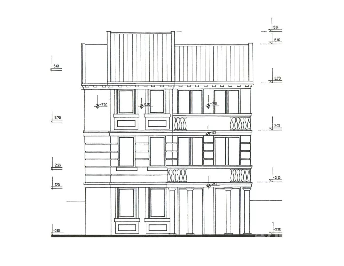 4-etažna kuća | 4zida