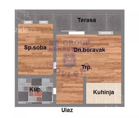 Dvosoban stan | 4zida