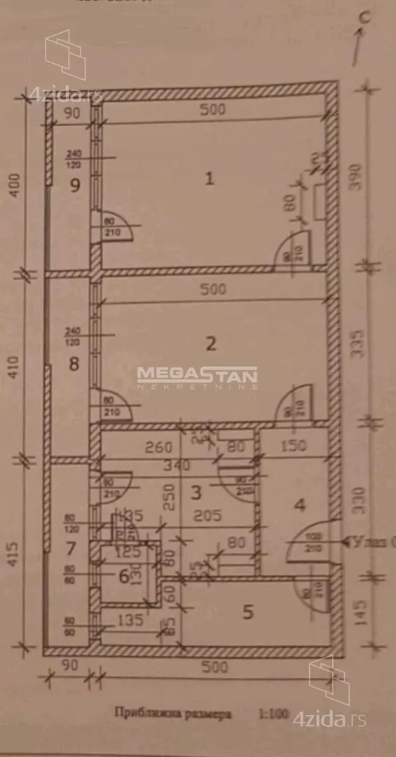 Trosoban stan | 4zida