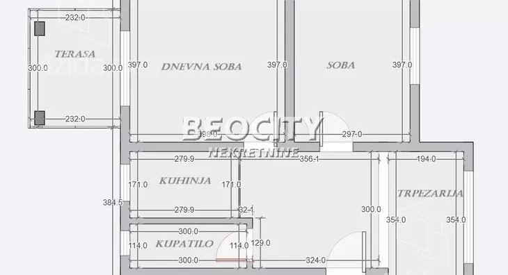 Trosoban stan | 4zida