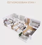Četvorosoban stan | 4zida