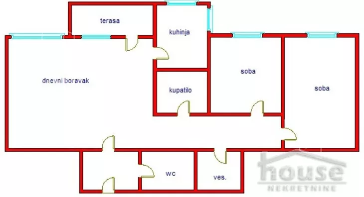 Trosoban stan | 4zida