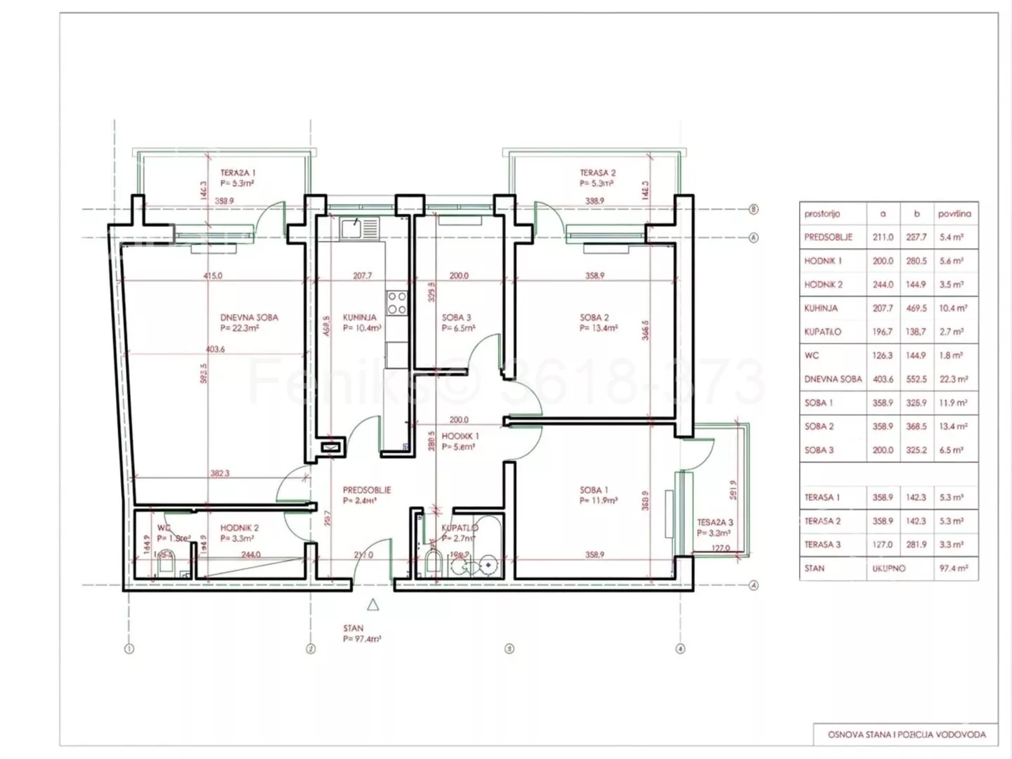 Troiposoban stan | 4zida