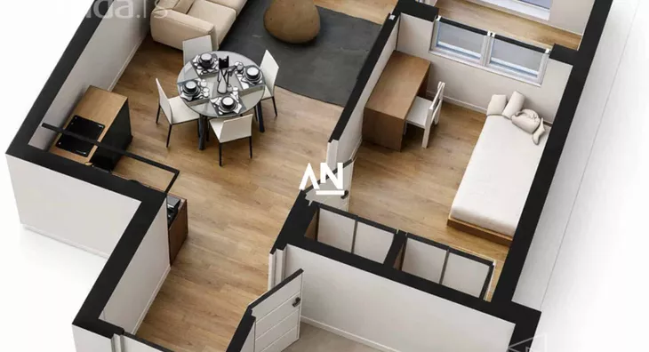 Jednoiposoban stan | 4zida