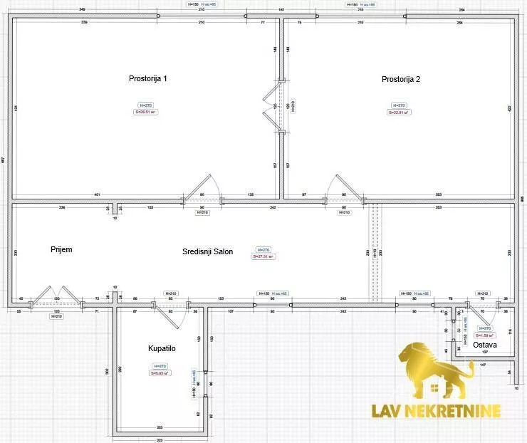 Trosoban stan | 4zida