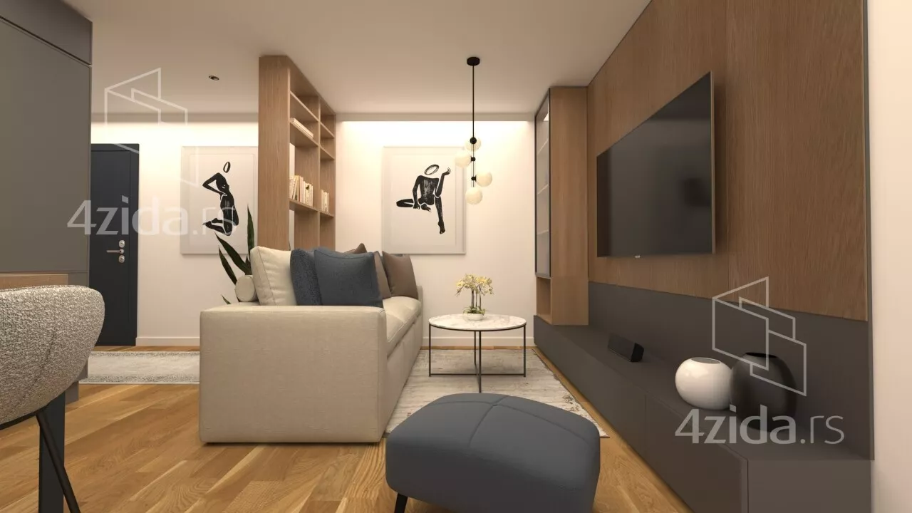 Jednosoban stan | 4zida