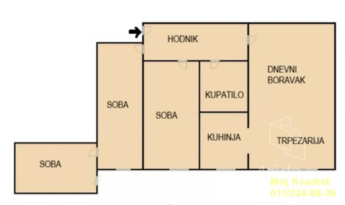Četvorosoban stan | 4zida