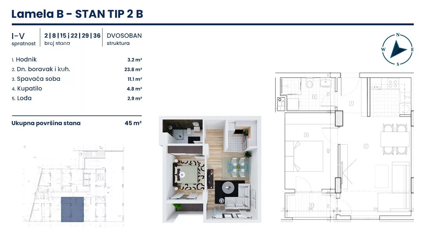 Četvorosoban stan | 4zida