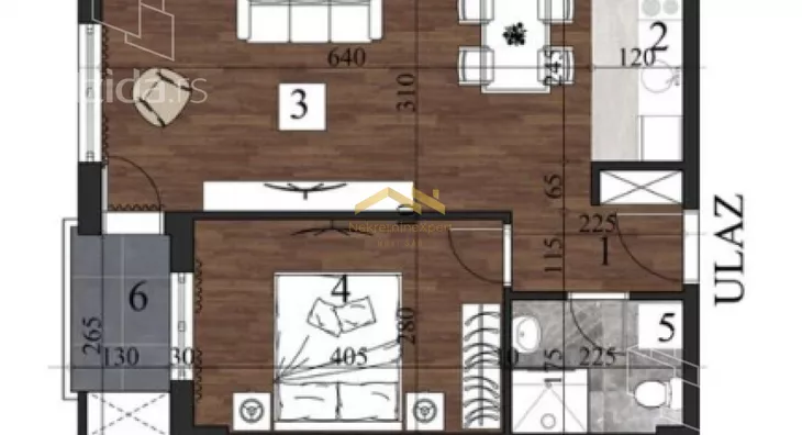 Dvosoban stan | 4zida