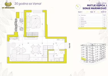 Sonje Marinković 49 | 4zida.rs