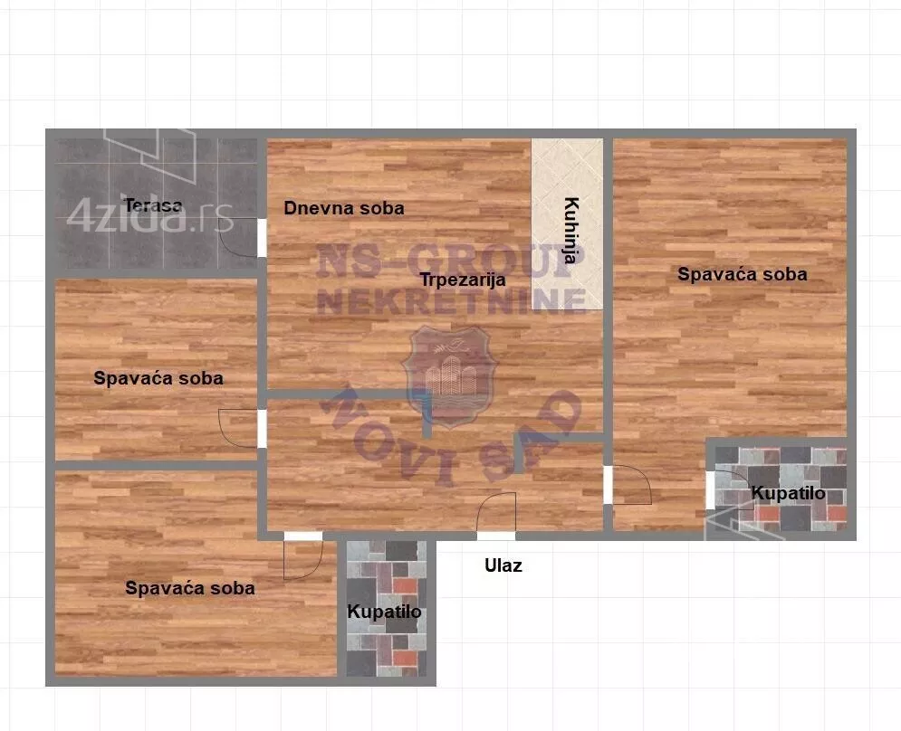 Troiposoban stan | 4zida