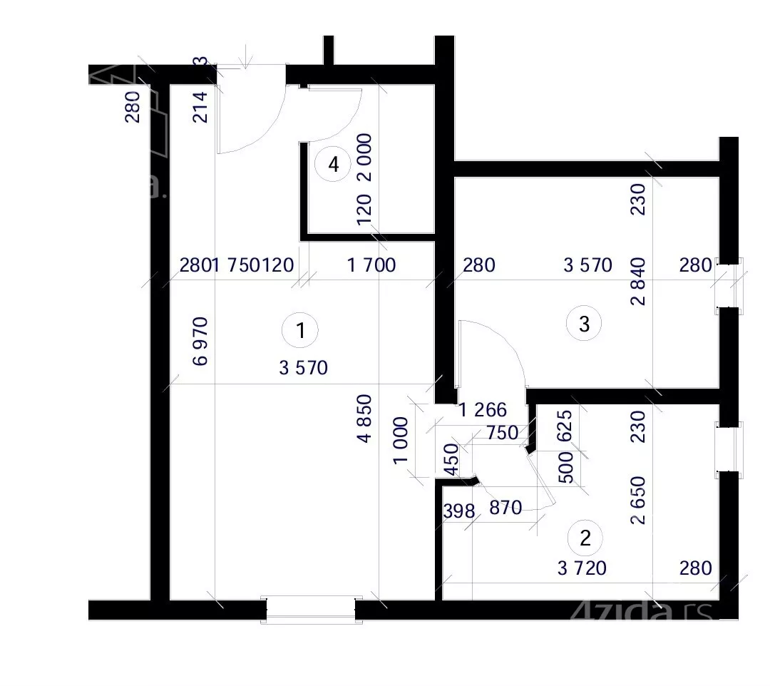 Dvoiposoban stan | 4zida