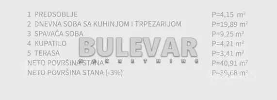 Dvosoban stan | 4zida