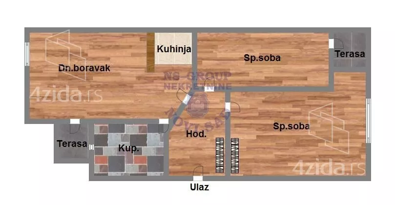 Dvoiposoban stan | 4zida