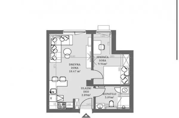 Dvosoban stan | 4zida