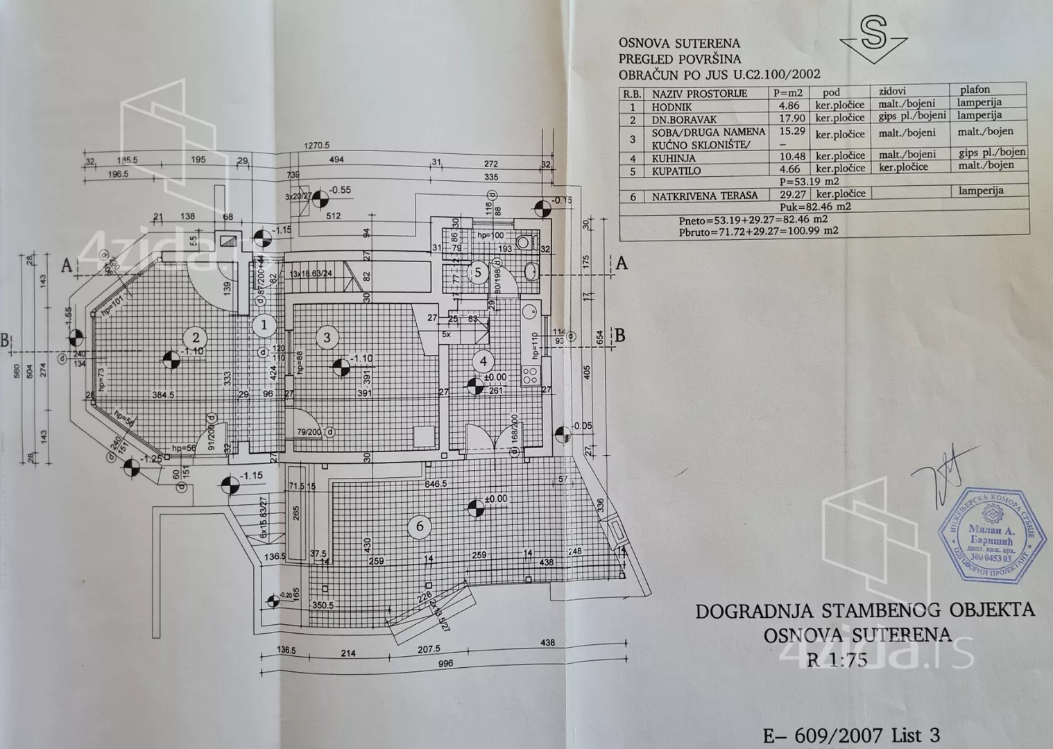 2-etažna kuća | 4zida