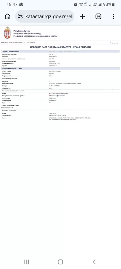 Paunova 60B | 4zida.rs