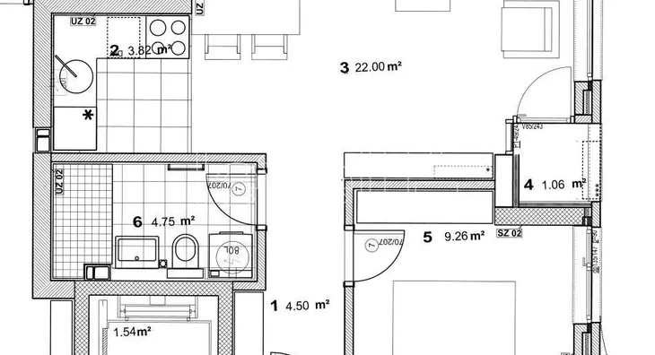 Dvosoban stan | 4zida