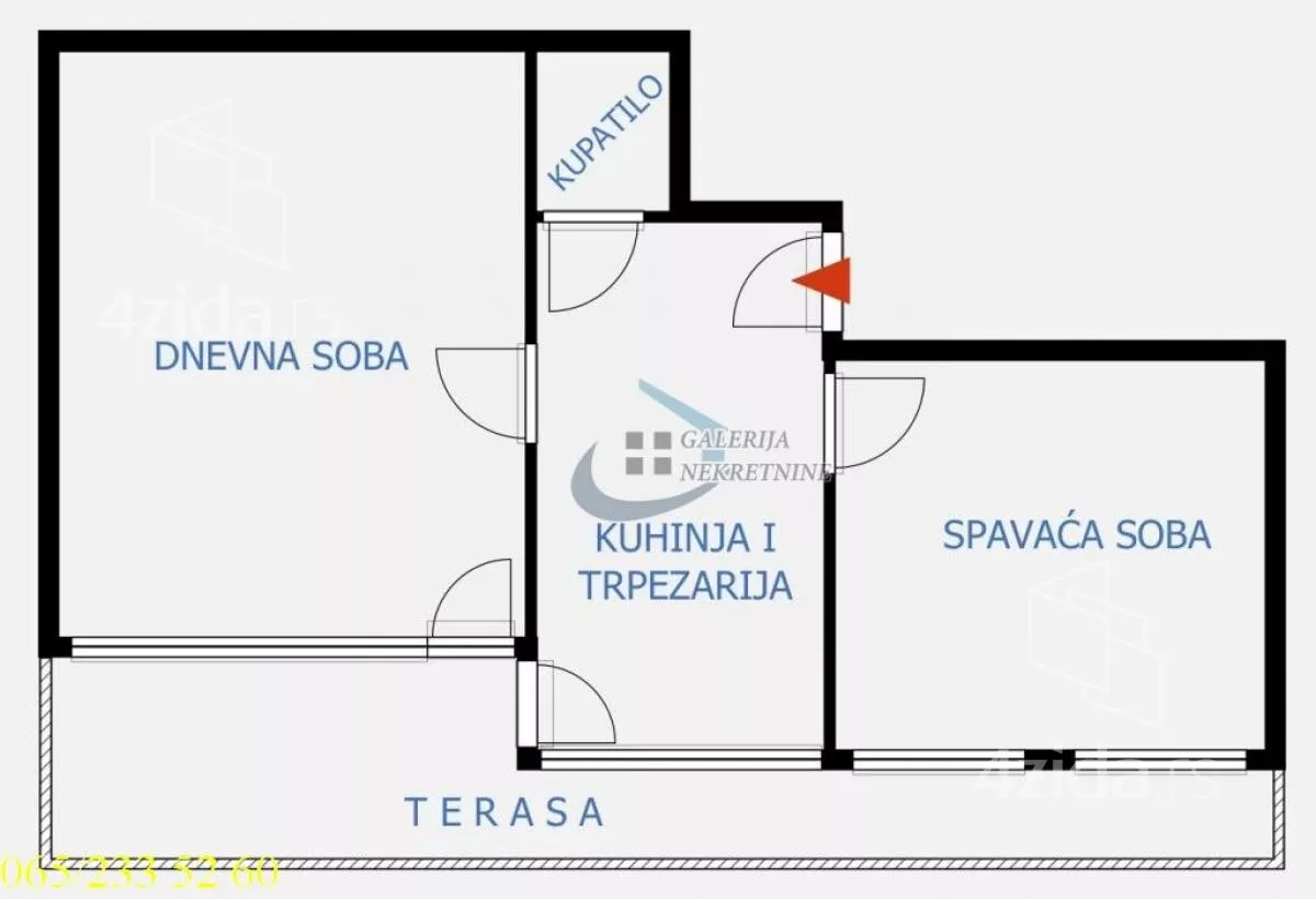 Dvosoban stan | 4zida