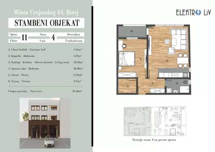 Miloša Crnjanskog 64 | 4zida.rs