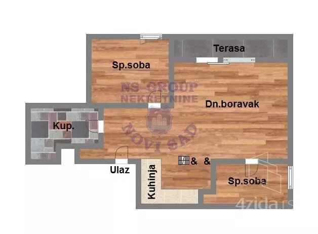 Dvoiposoban stan | 4zida