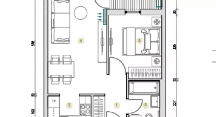 Dvosoban stan | 4zida