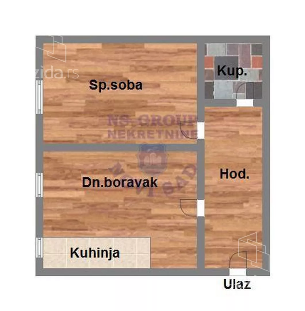 Dvosoban stan | 4zida