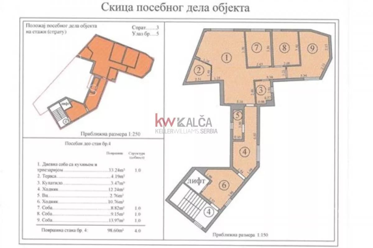 Troiposoban stan | 4zida