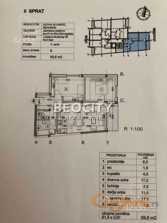 Trosoban stan | 4zida