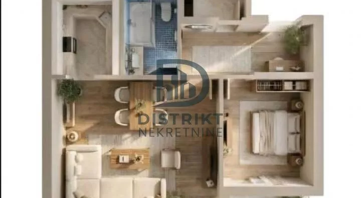 Jednoiposoban stan | 4zida