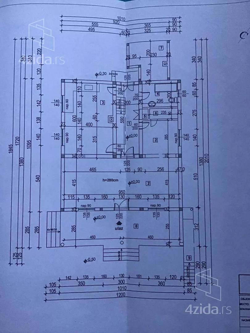 2-etažna kuća | 4zida