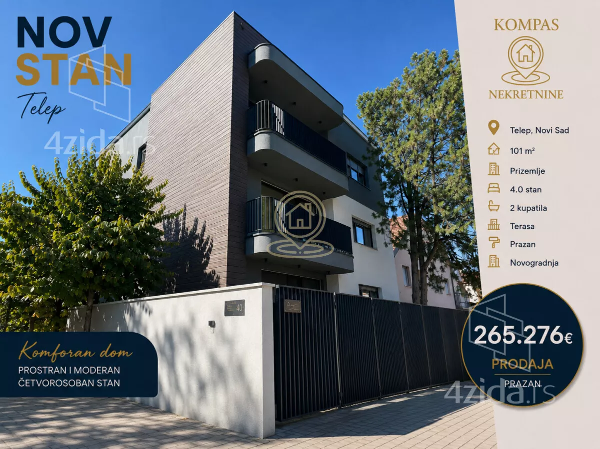 Četvorosoban stan | 4zida
