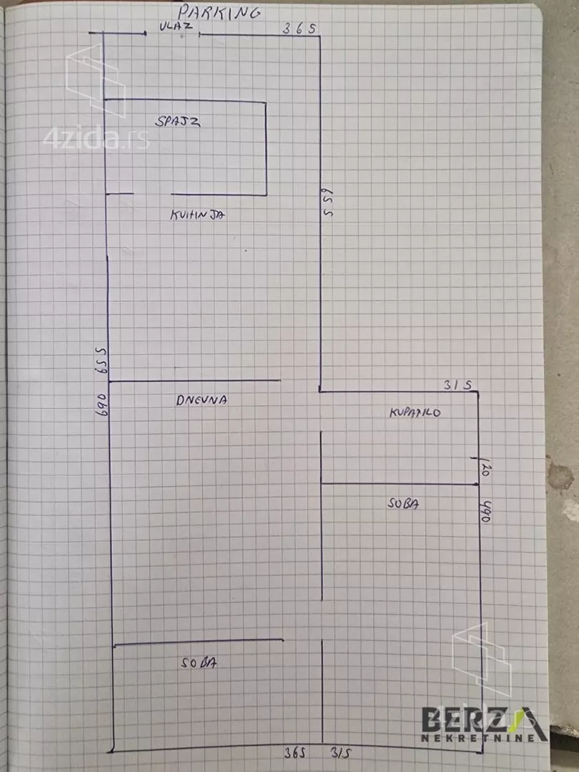 Trosoban stan | 4zida
