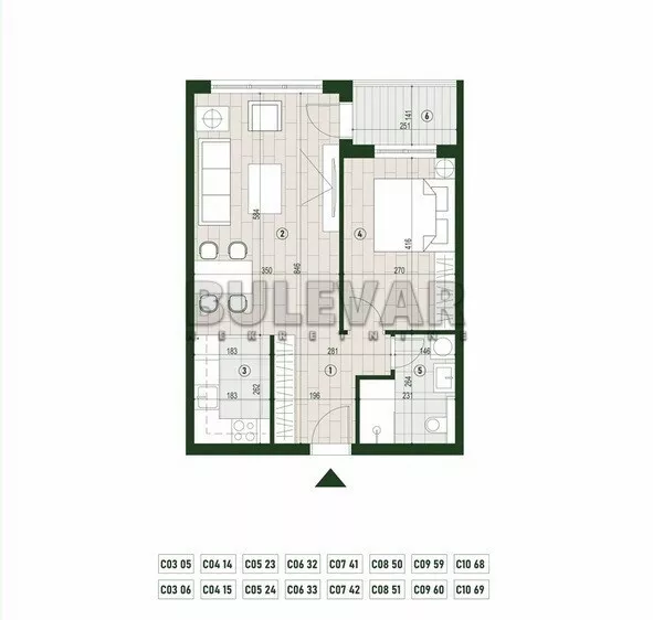 Dvosoban stan | 4zida