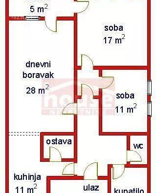 Trosoban stan | 4zida