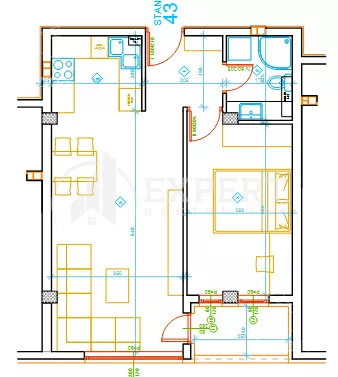 Jednoiposoban stan | 4zida