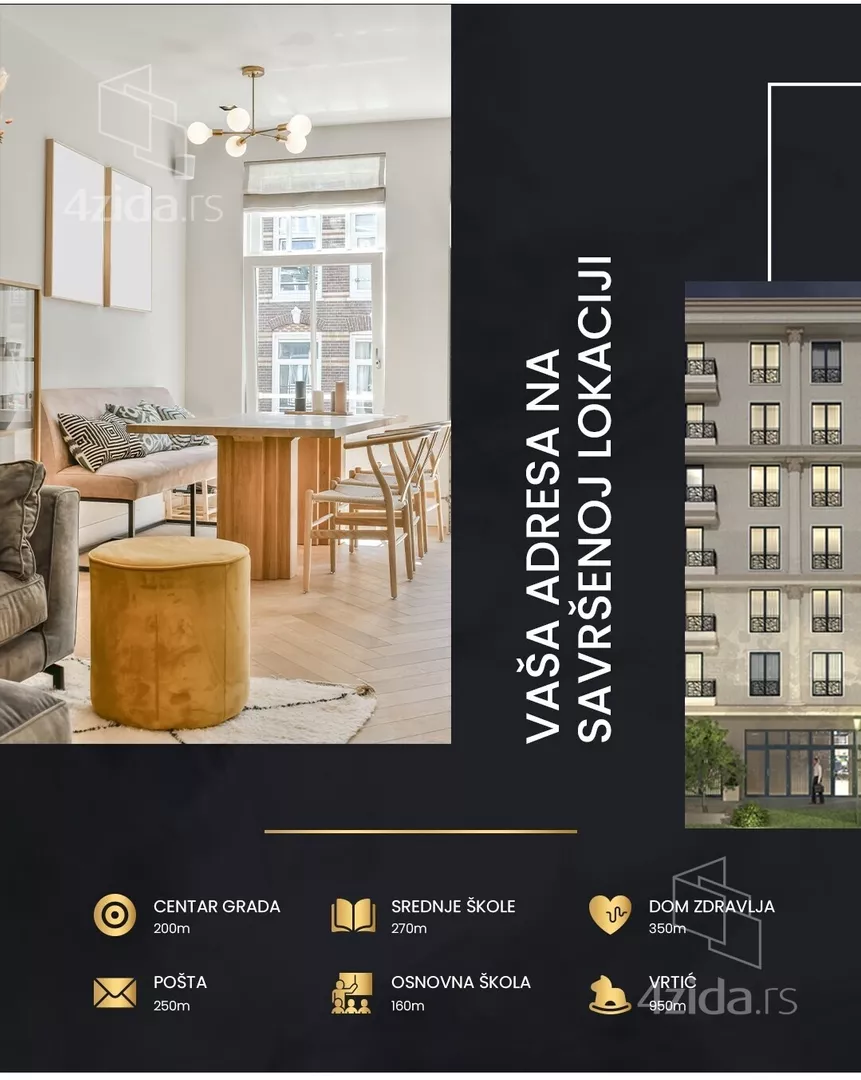 Jednoiposoban stan | 4zida