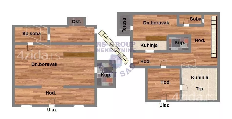 2-etažna kuća | 4zida