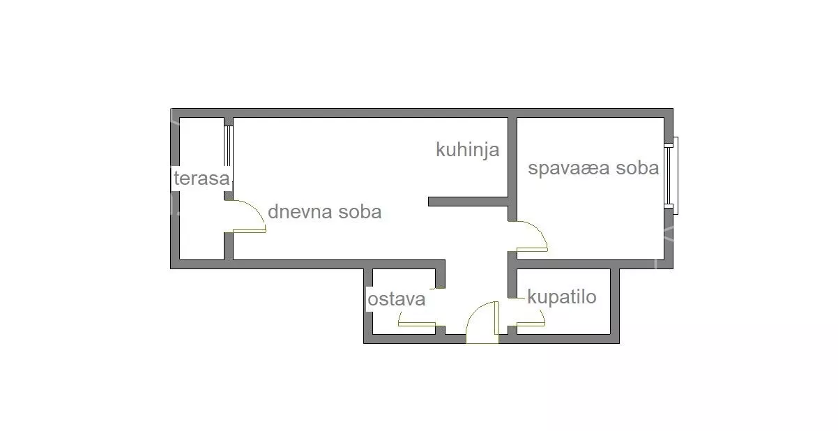 Dvosoban stan | 4zida