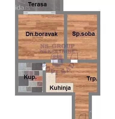 Dvosoban stan | 4zida