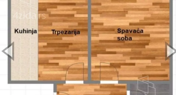 Jednosoban stan | 4zida