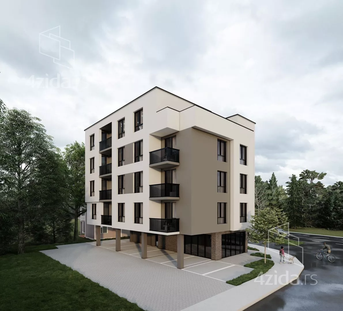 Jednoiposoban stan | 4zida