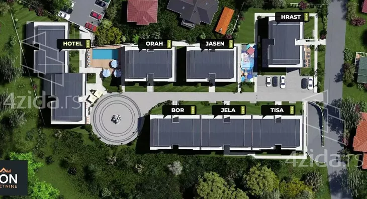 Jednosoban stan | 4zida